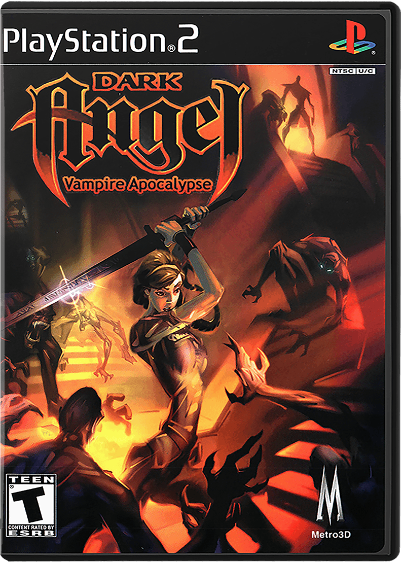 Dark Angel Vampire Apocalypse box art for Playstation 2